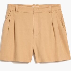 Madewell High Waist Tan Shorts